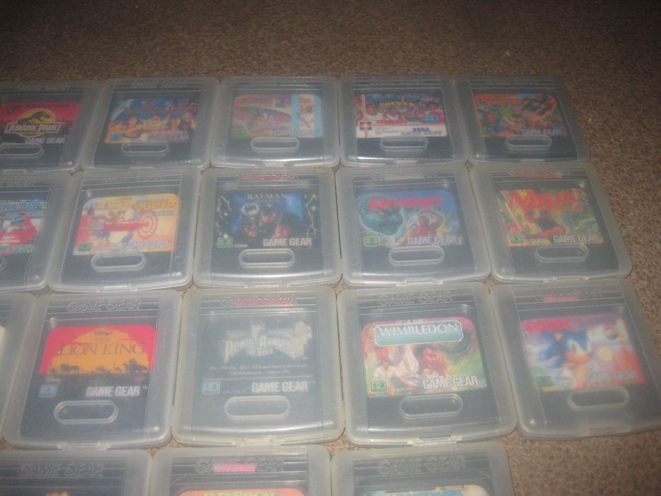 22 Jogos para a Sega Game Gear!