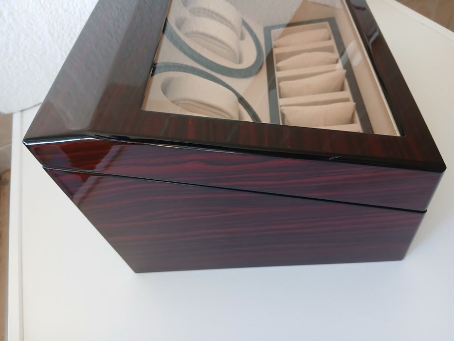 Watch Winder 4 + 6 Relógios Seiko Cauny Rolex Hamilton Oris Iwc  Forti