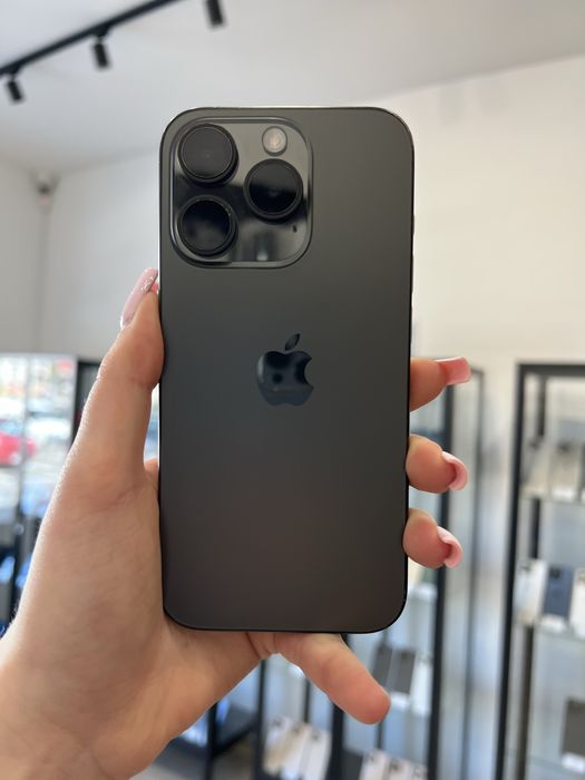 Telefon iPhone 15 PRO 128GB Czarny Apple Gwarancja iTrade