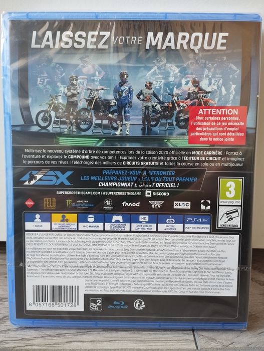 Nowa Gra Monster Energy Supercross 4 PS4/PS5 PlayStation