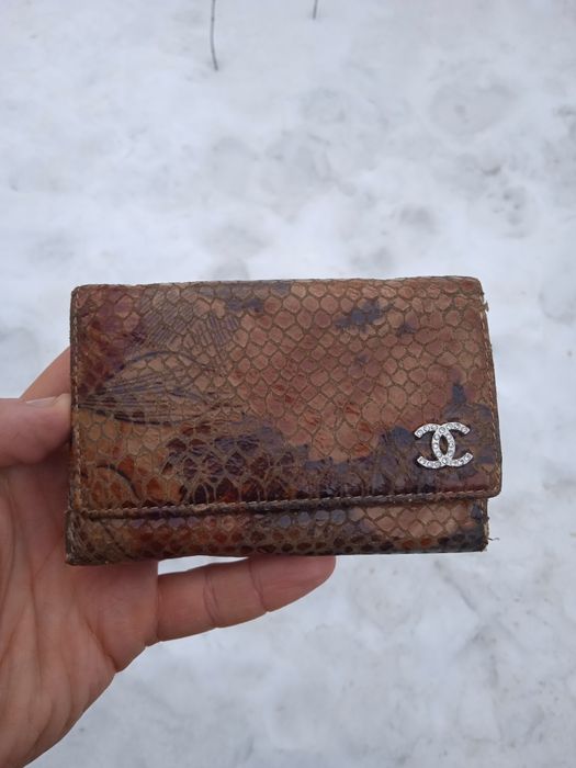 Гаманець Chanel vintage leather snake