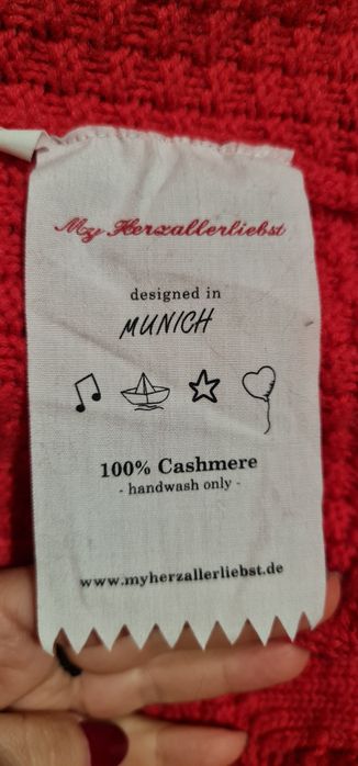 Sweter kaszmirowy r.M premium