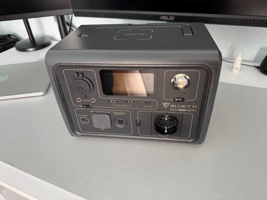 Зарядна станція Bluetti EB3A / 600 Вт / 268 Вт⋅год / LiFePO4