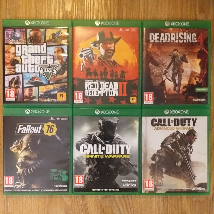 Jogos XBOX One / Series X (GTA5, RDR2, etc.)