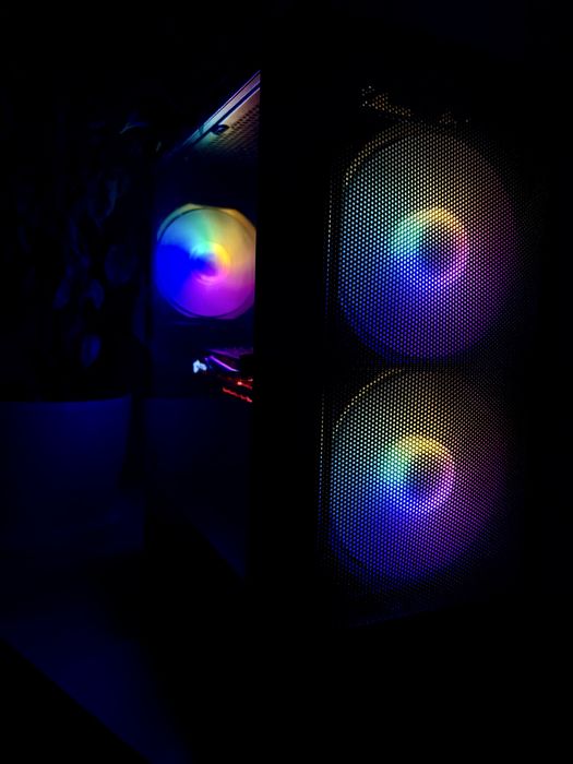Komputer gamingowy RGB Intel Core I5 / GTX 1050 Ti / 16 GB RAM GWARANCJA