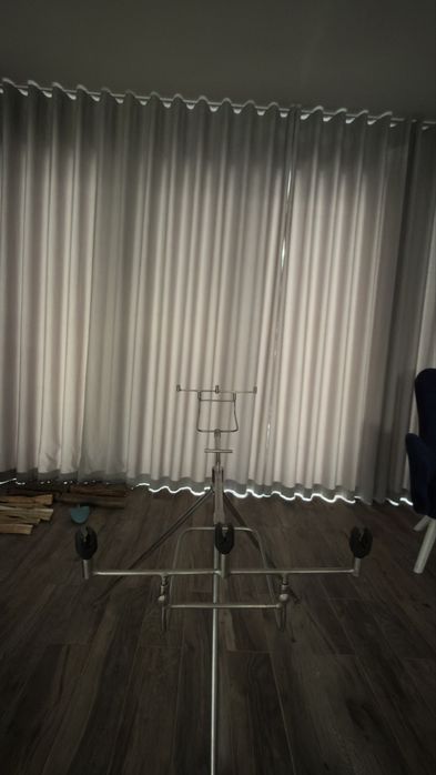 Stalowy stojak karpiowy