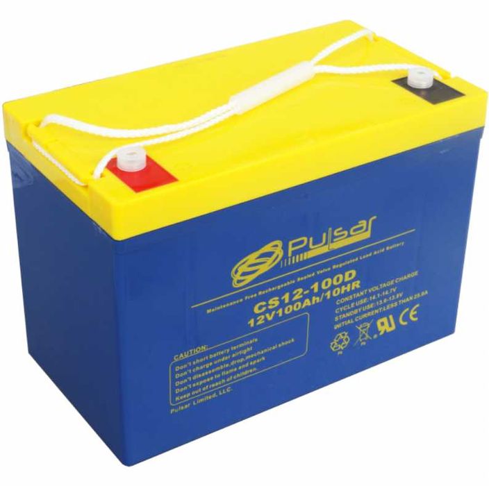 Аккумуляторная батарея NetPRO AGM CS12-100D (12V 100Ah) для ИБП котла