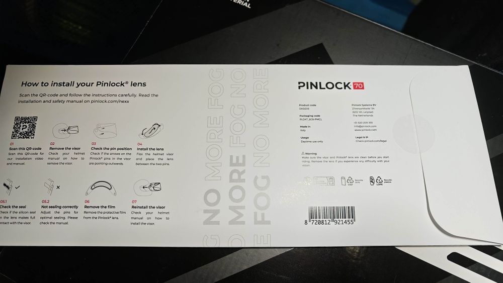 Pinlock NEXX X.Lifetour / X.Lifecountry