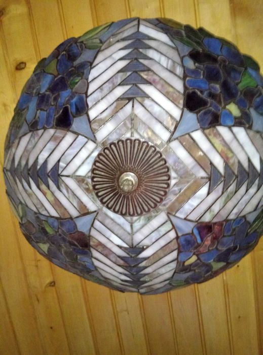 Plafon witrażowy. Bydgoszcz. Szwederowo.