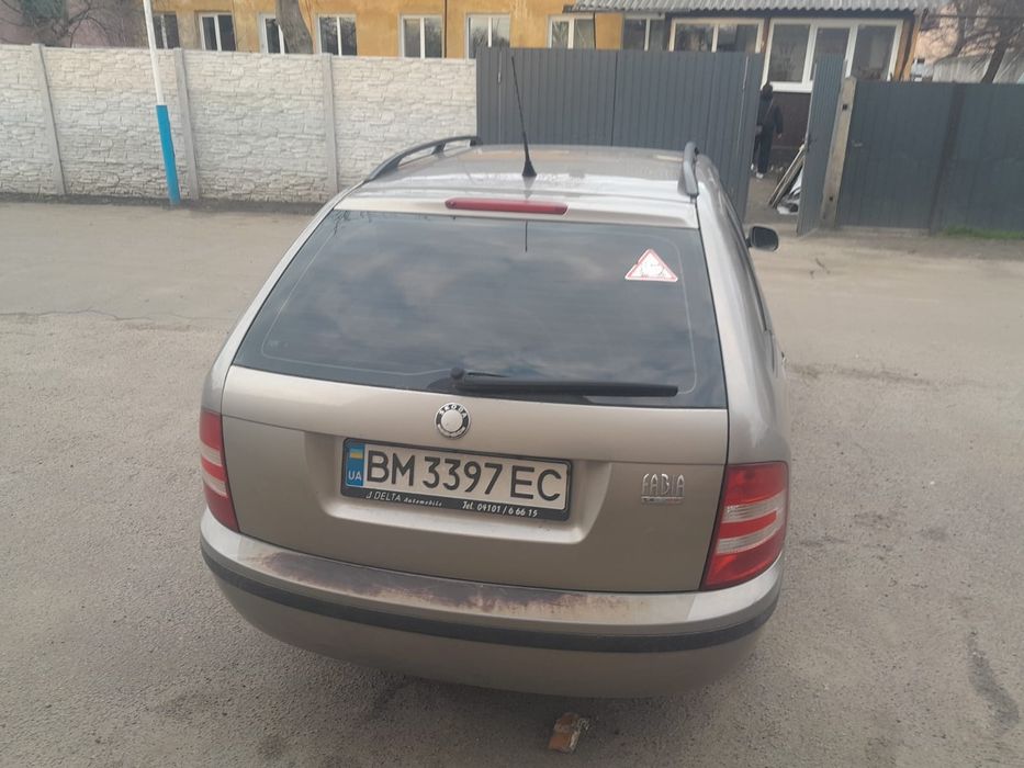 Шкода фабія 1 2007