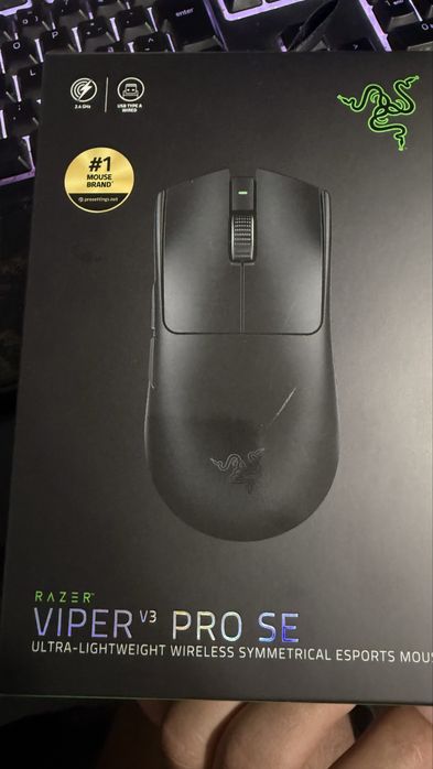 Rato Razer Viper V3 Pro NOVO