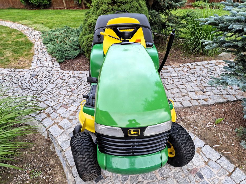 Traktorek kosiarka JOHN DEERE LTR 166 - po SERWISIE 16 KM V-ka!!