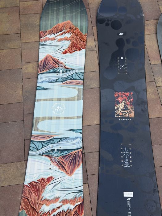 Deska snowboardowe K2 z wiazaniami 149cm