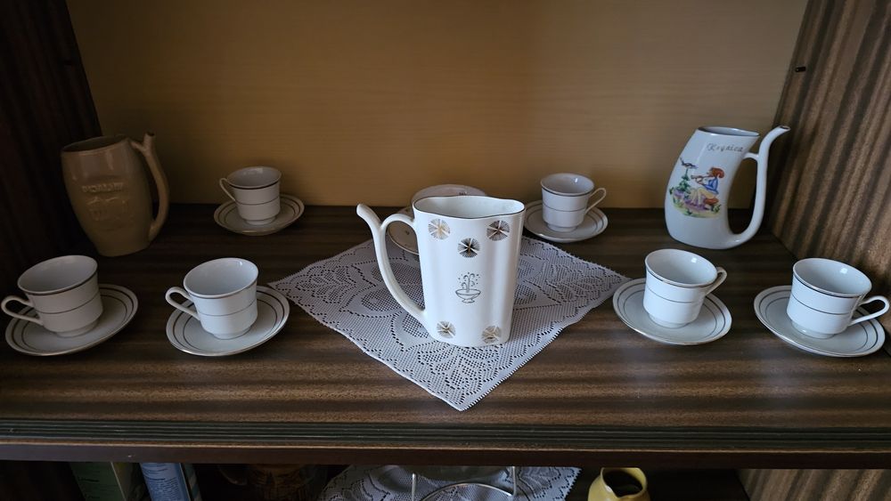 Porcelana, zastawa,kryształy