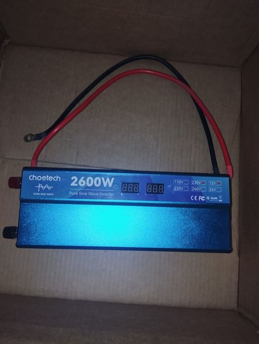 CHOETECH 2600W (Pure Sine Wave).