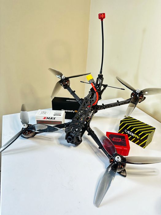 FPV дрон далекобійний 7 дюймів VTX 2,5W 5.8GHz ELRS 915MHZ/2.4GHZ
