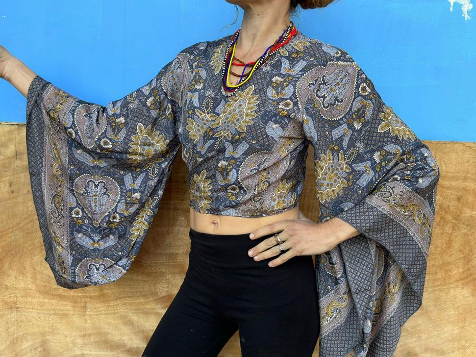 Bobo top bluzka szerokie rękawy