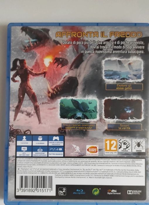 Jogos PS4 Subnautica Below Zero