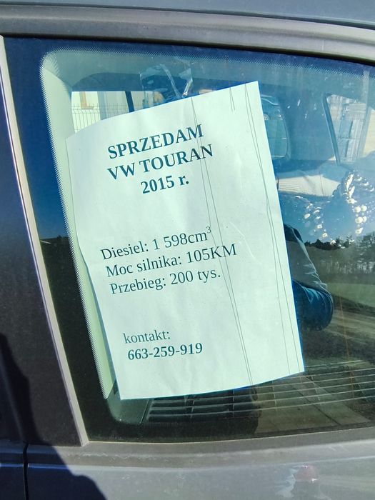 Volkswagen Touran 2015 diesel