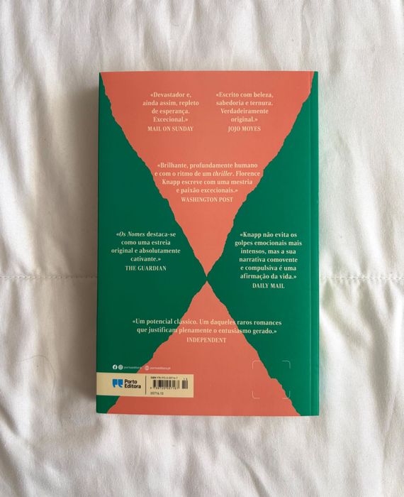 "Os Nomes", livro de Florence Knapp