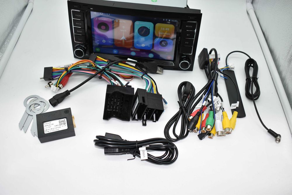Volkswagen VW Transporter e Touareg  - Auto rádio 2 DIN Android