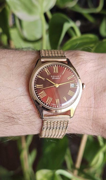 Poljot Automatic złoty 583/14k 36,0 mm  *po serwisie ! *