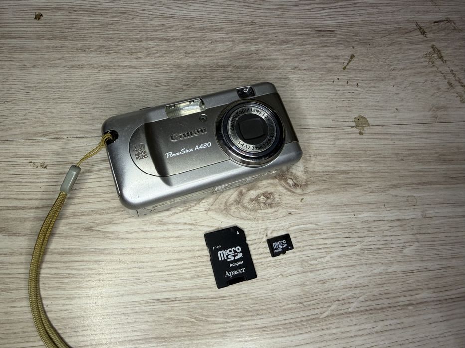 Цифровой фотоаппарат Canon powershot A420