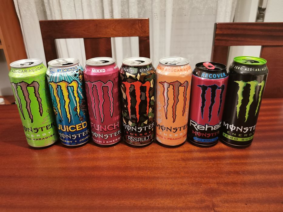 Vendo Latas Monster Vazias
