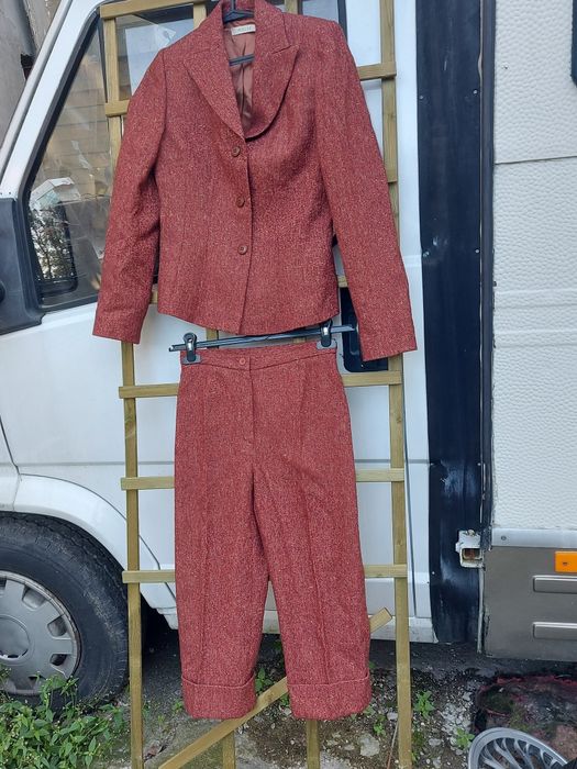 Komplet damski ciepły rozmiar 34 firma HEXELINE Wełna 67%