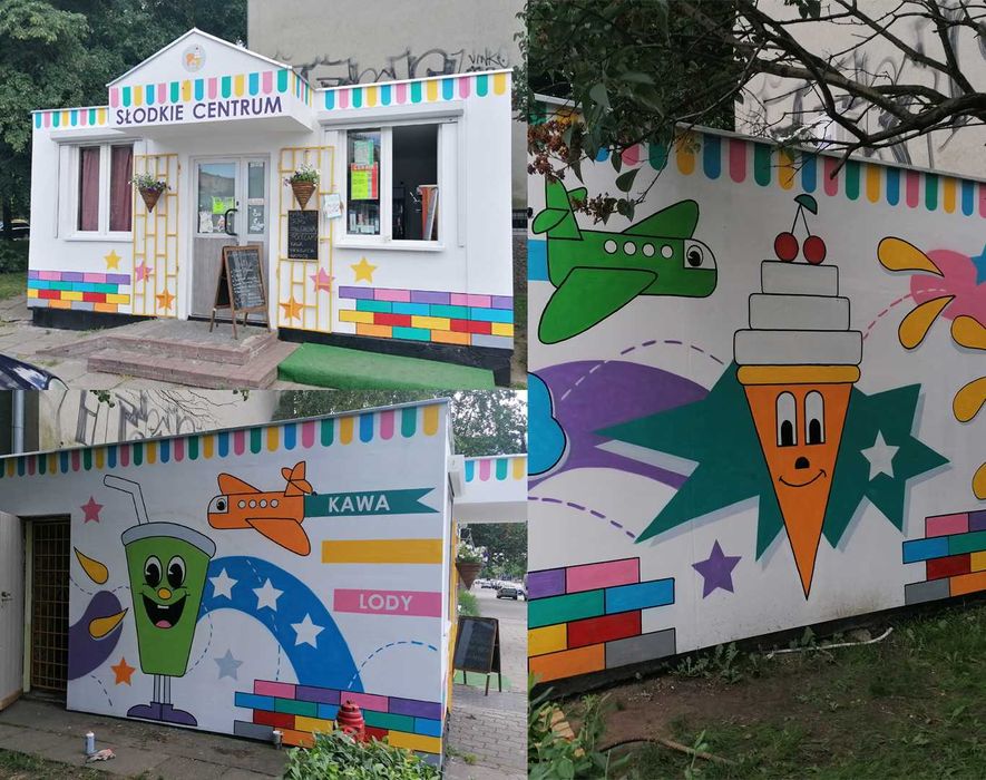 Murale / Malarstwo ścienne / Graffiti