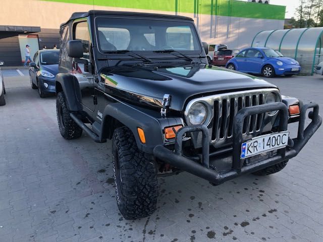 Jeep Wrangler TJ  pojemność  silnika  2400 cm