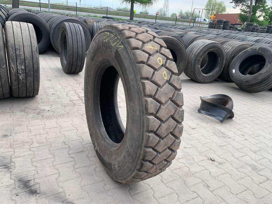 Opona używana ciężarowa napędowa budowlana 315/80R22.5 TYP ROMB 16-17m