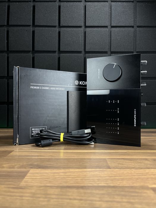 NI Komplete Audio 6 MK2 (Доставимо кур’єром — БЕЗКОШТОВНО!)