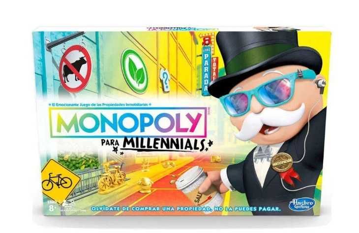 Jogo de Tabuleiro Monopoly for Millennials