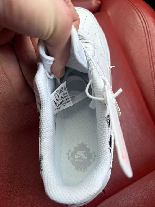 (БЕЗ ПЕРЕДОПЛАТИ) Nike Air Force 1 Low x CDG x Supreme White найк аір