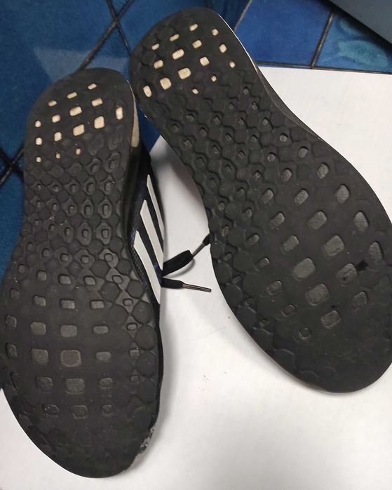 Sapatilhas de corrida Adidas Astrarun (preto&azulão) ― tamanho  47 ¹∕₃