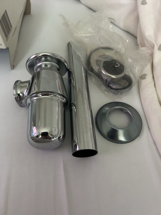 Syfon umywalkowy chrom Viega