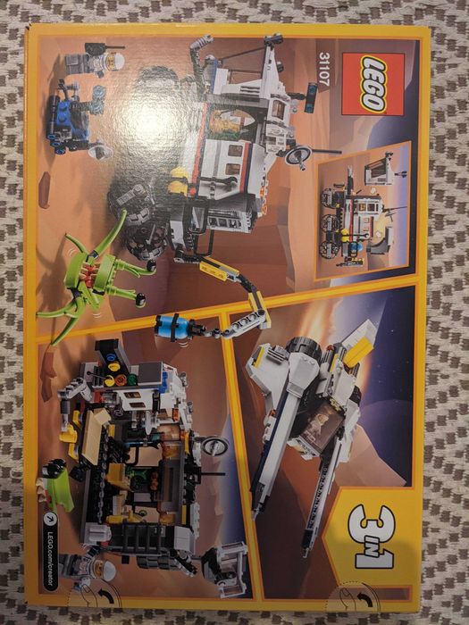 LEGO 31107 Creator 3w1 - Łazik kosmiczny