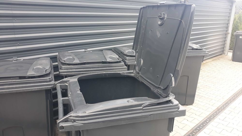 Kosz na śmieci pojemnik na odpady kontener duży ESE 370L 240 WYSYŁKA !