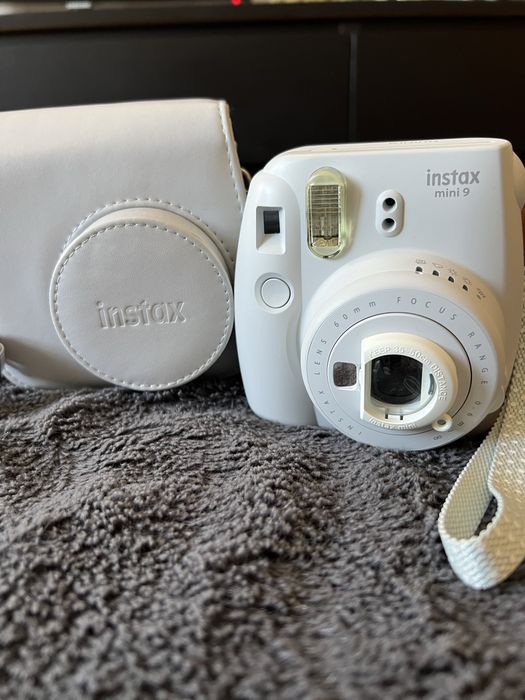 Instax mini 9 cinza bolsa + 2 recargas