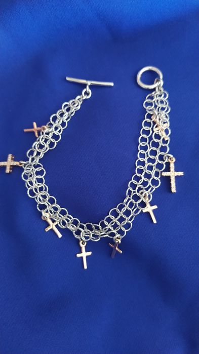 Peças de prata contrastada