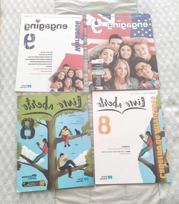 Livros escolares 7, 8 e 9