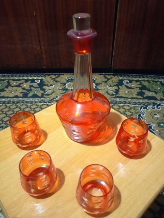 Набор из цветного стекла