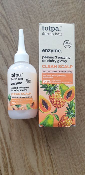 Tołpa dermo hair peeling 3 enzymy