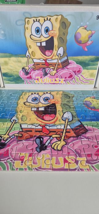 Puzzle Spangebob obraz