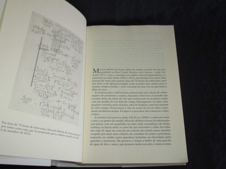 Livro Marcelo Rebelo de Sousa Vítor Matos 1ª edição