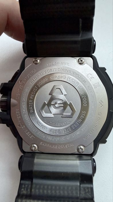 Casio G-shock GPW-2000