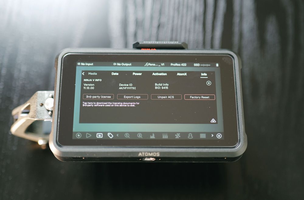 Atomos Ninja V – em perfeito estado