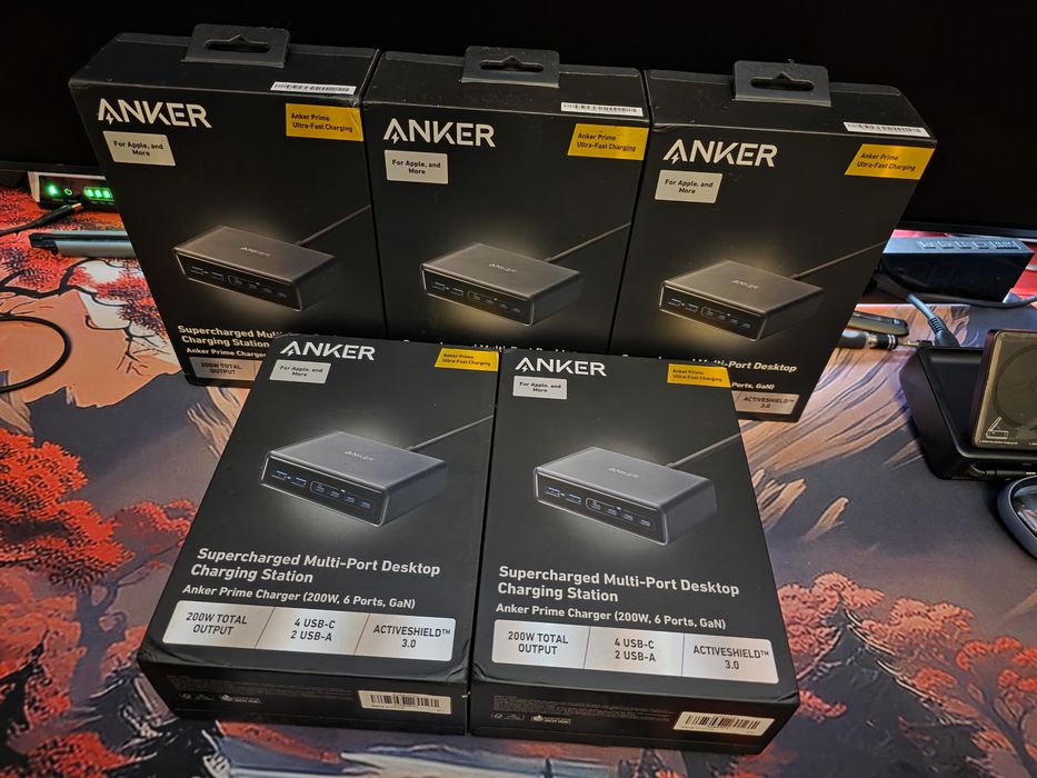 Потужна зарядна станція Anker Prime 6-в-1 (200 Вт)