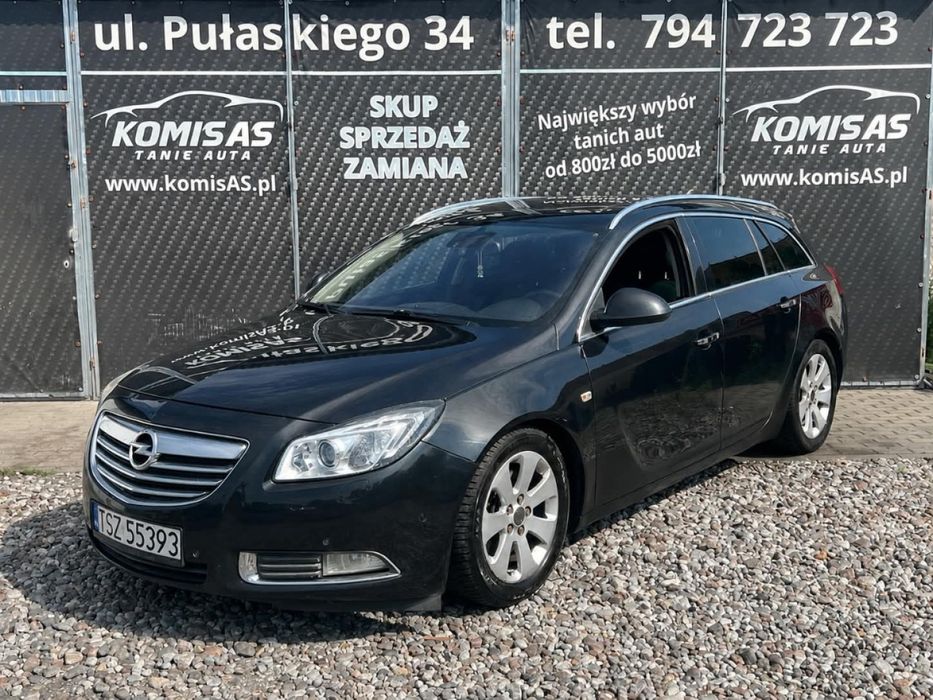 OPEL INSIGNIA 2.0 160KM 2010r • KLIMA • HAK • grzane fotele • tempomat